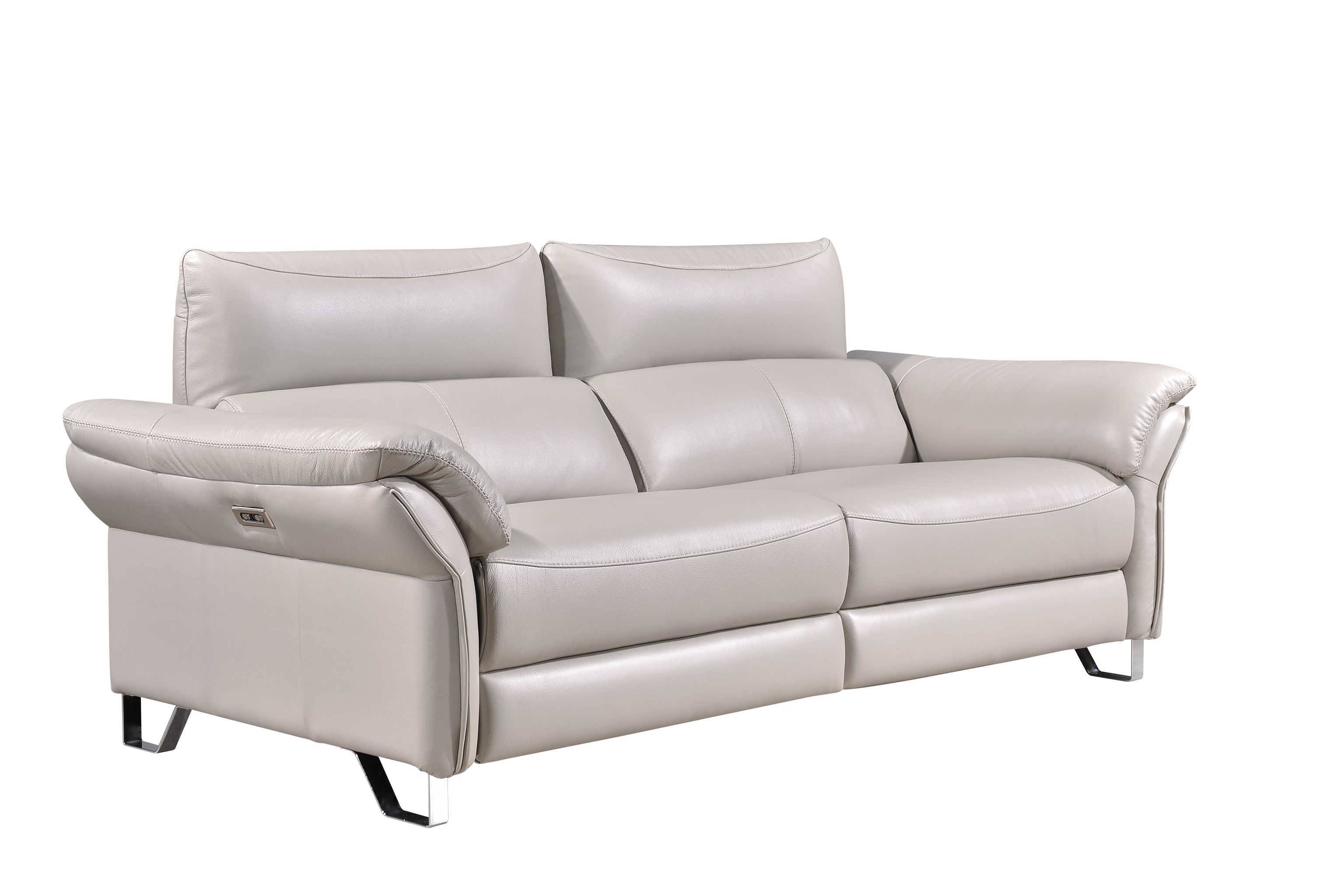 TOMAS 2.5 Seater Recliner Sofa in Leather by Castilla