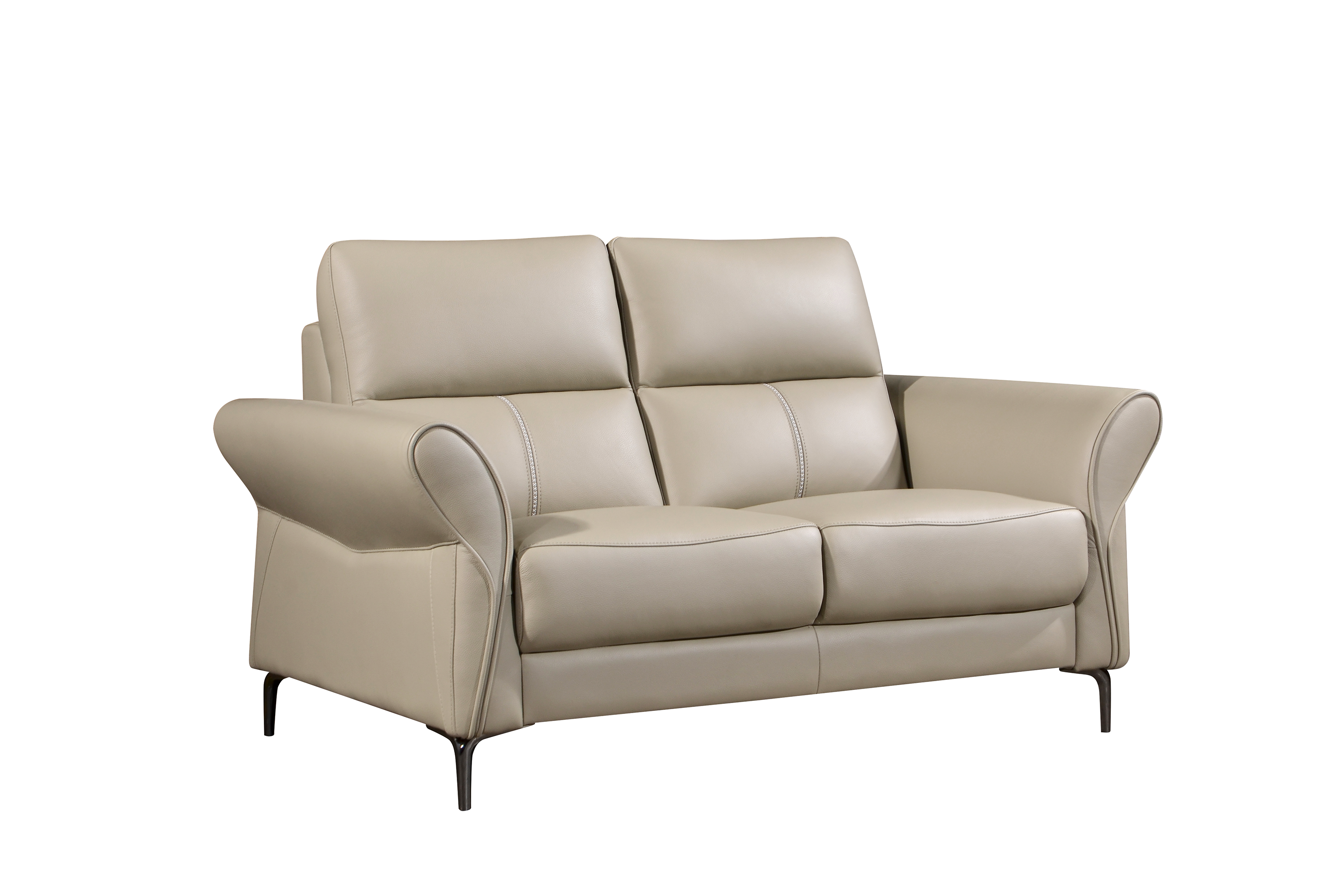 VOLLUTO 2 Seater Sofa In Leather By Castilla