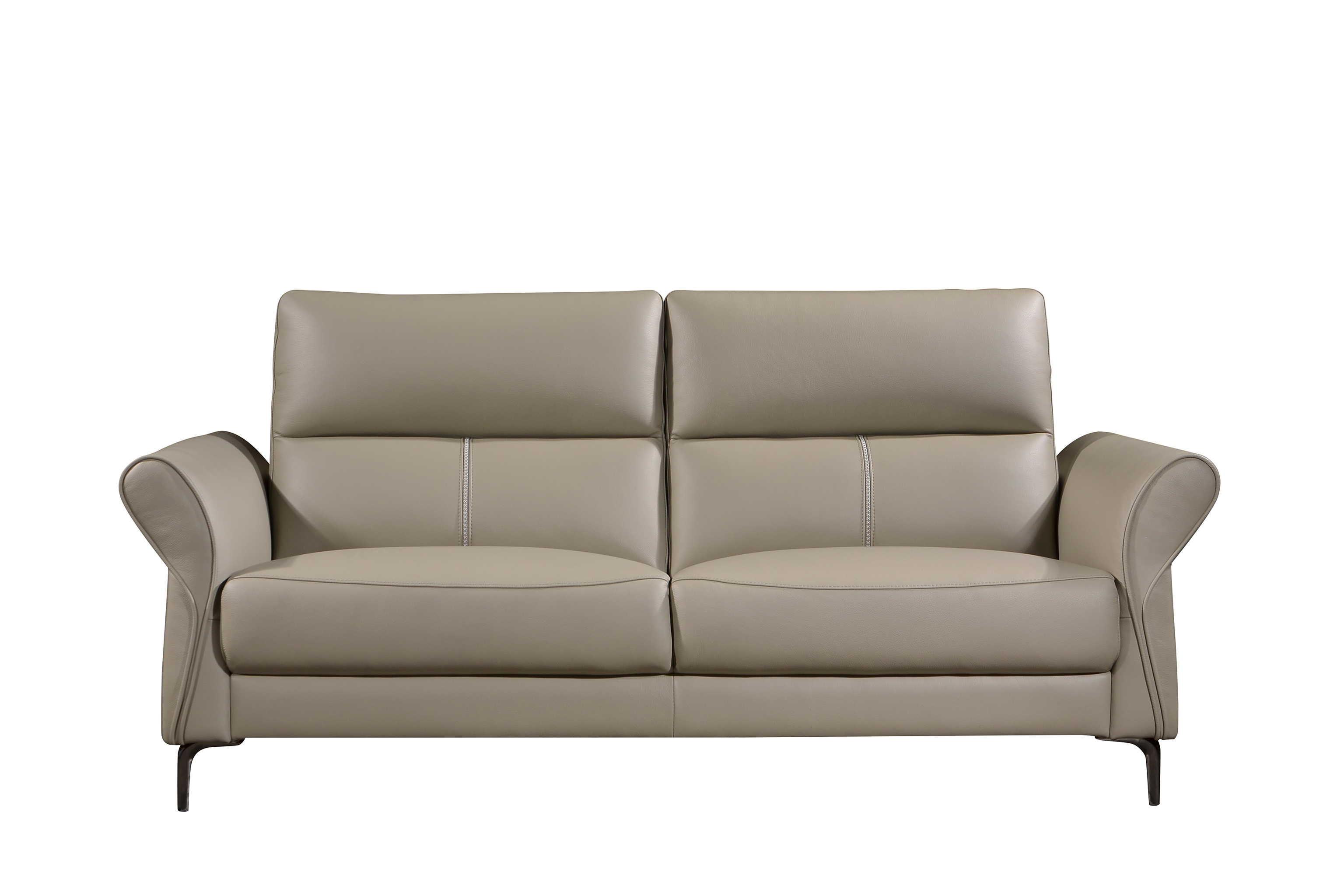 VOLLUTO 2.5 Seater Sofa In Leather By Castilla