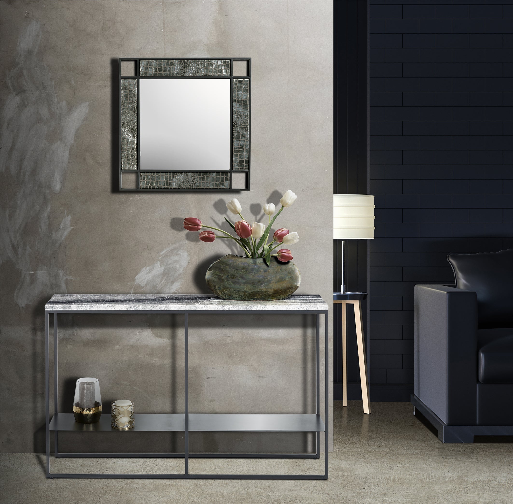 Italy-Made 1.2M Marble Console Table | BILLY by Stone International