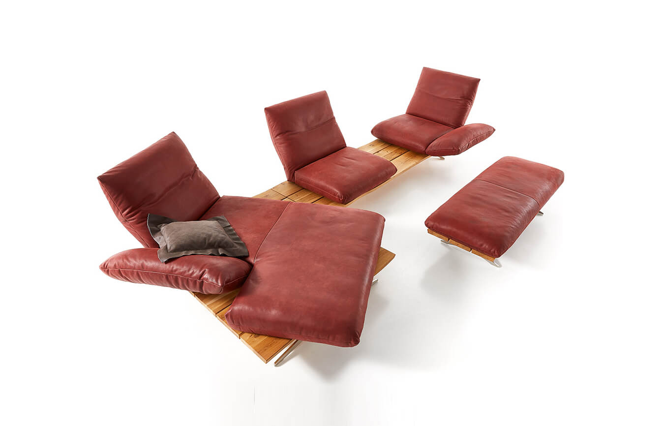 MARILYN Sectional Sofa in Leather by Koinor