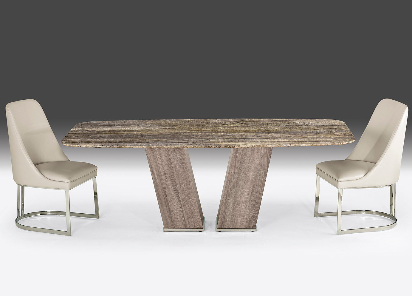 Italy-Made Marble Dining Table | VERTIGO by Stone International