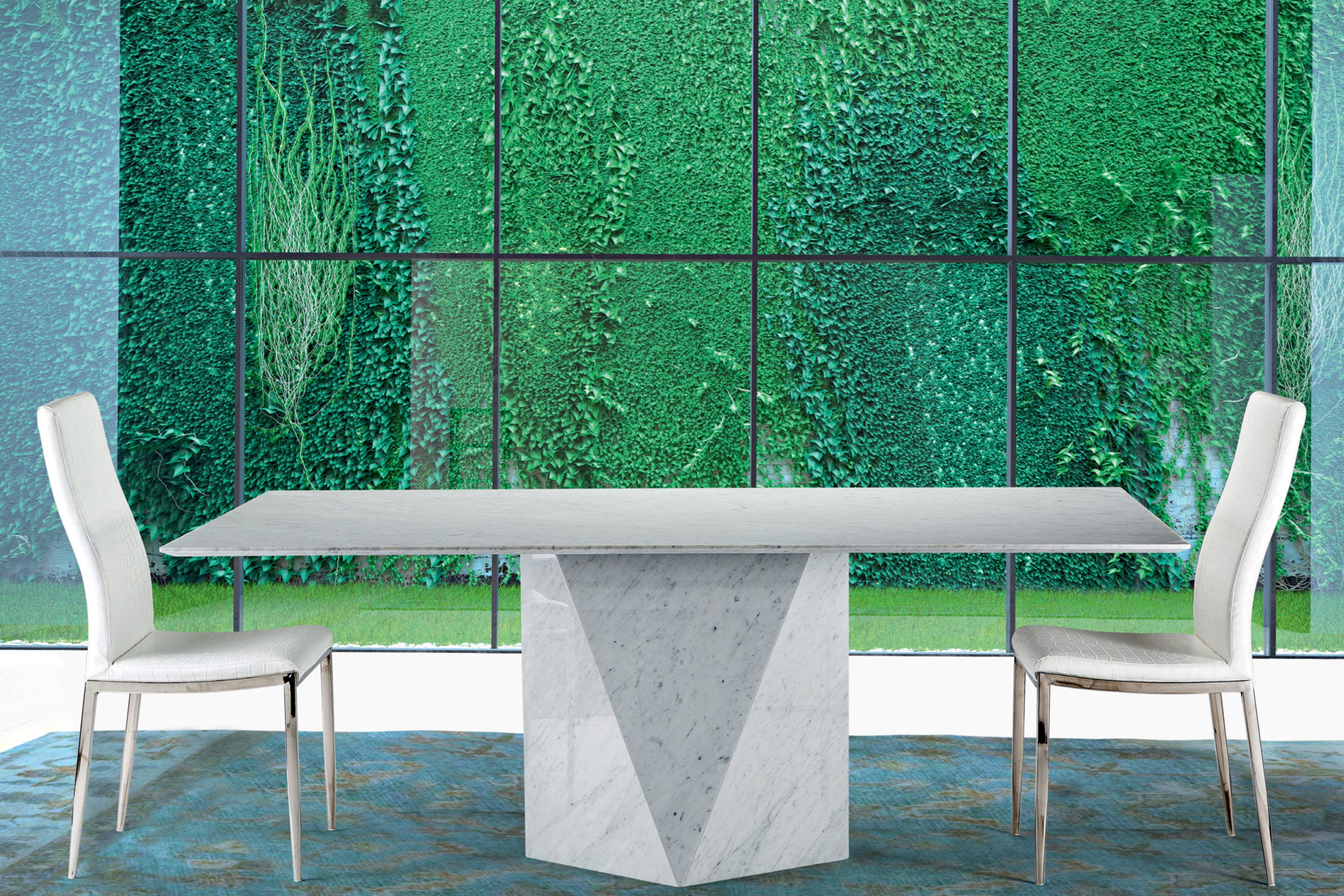 Italy-Made Marble Dining Table | FREEDOM by Stone International