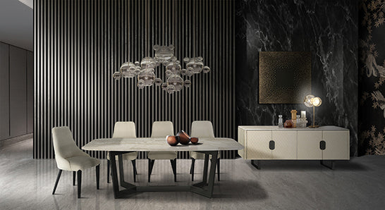 Italy-Made Marble Dining Table | OSCAR by Stone International