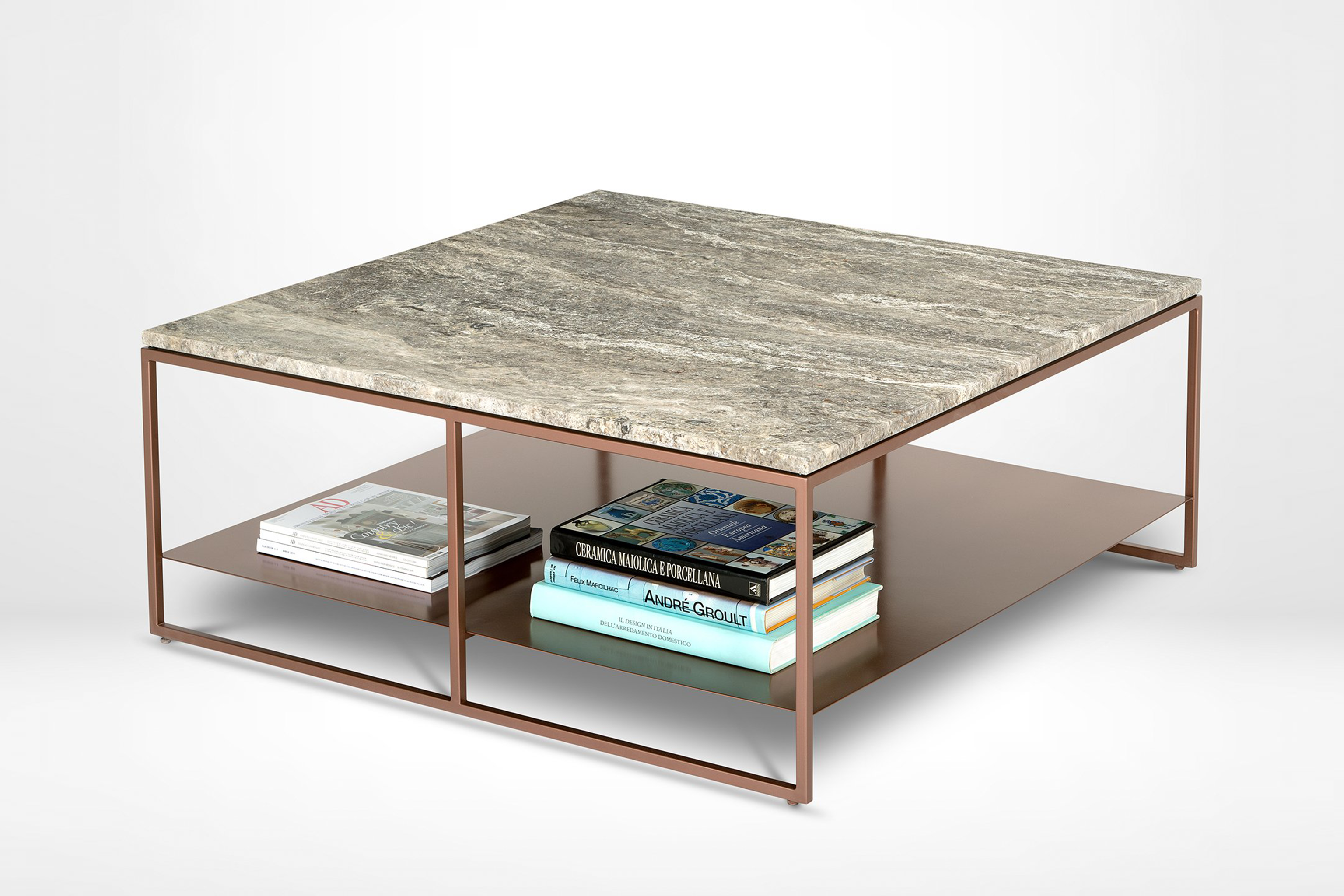 Italy-Made 1.0M Square Coffee Table | BILLY by Stone International