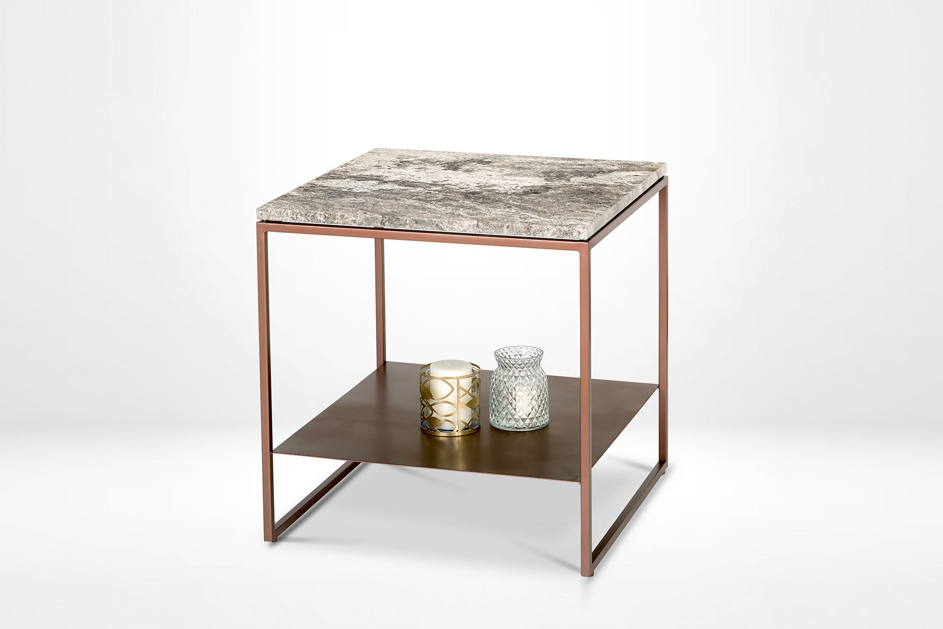 Italy-Made Marble Lamp Table | BILLY by Stone International