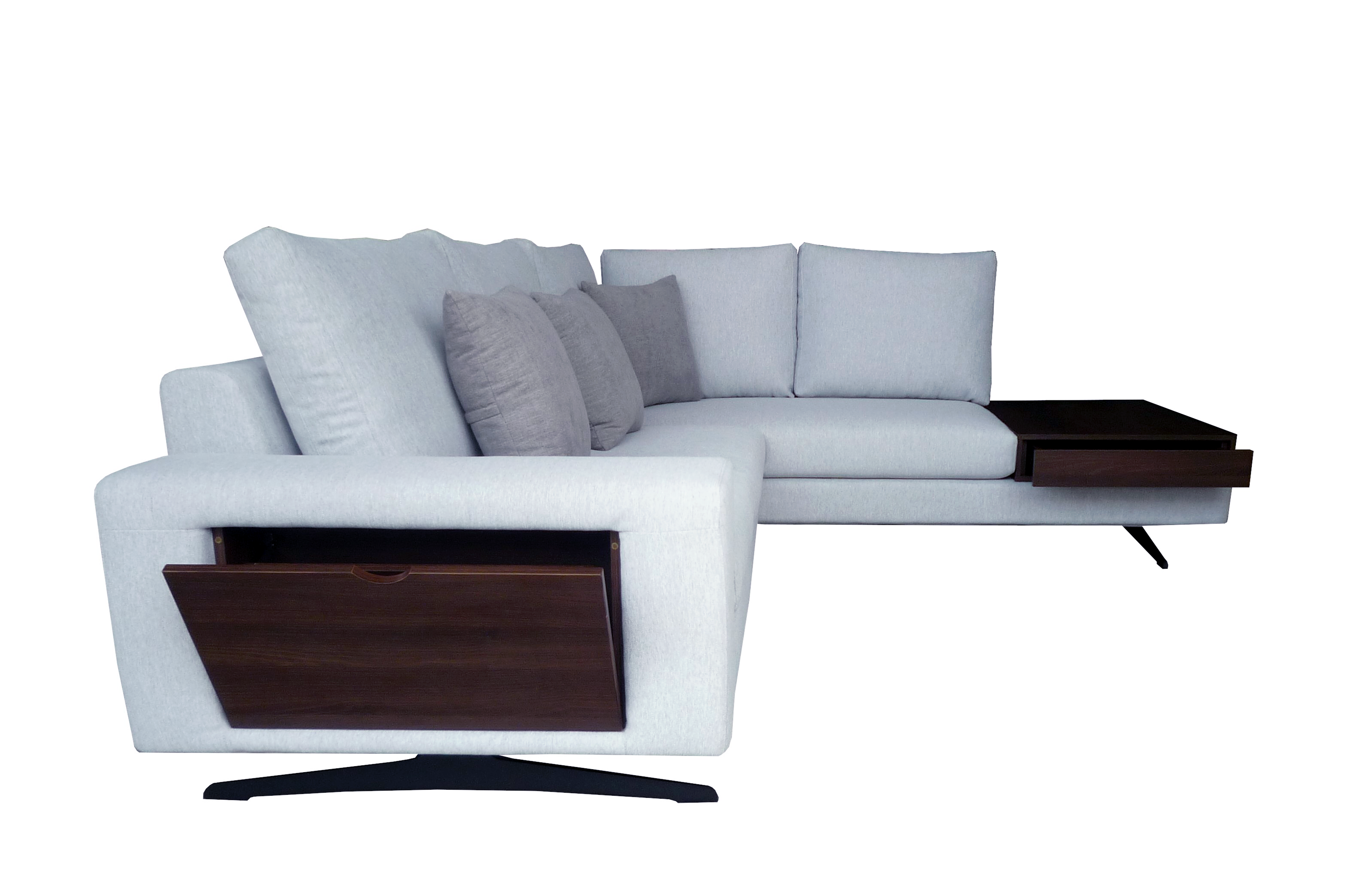 FREESIA Sectional Sofa in Fabric by Castilla