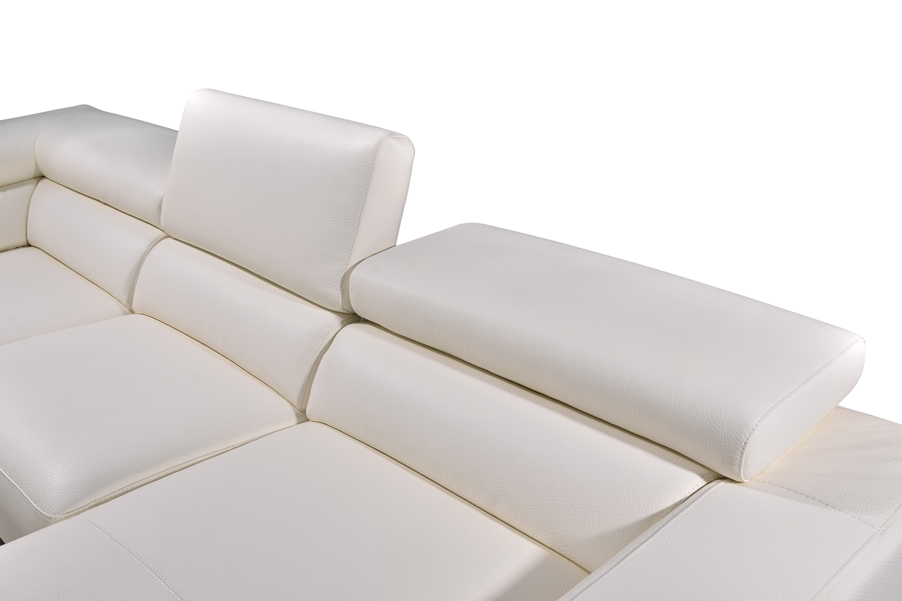 GIOVANNI Sectional Slider Sofa in Leather by Castilla