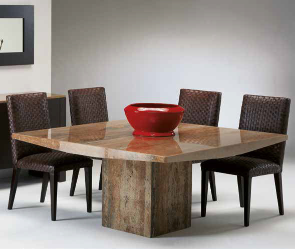 Italy-Made Marble Dining Table | ROMA by Stone International