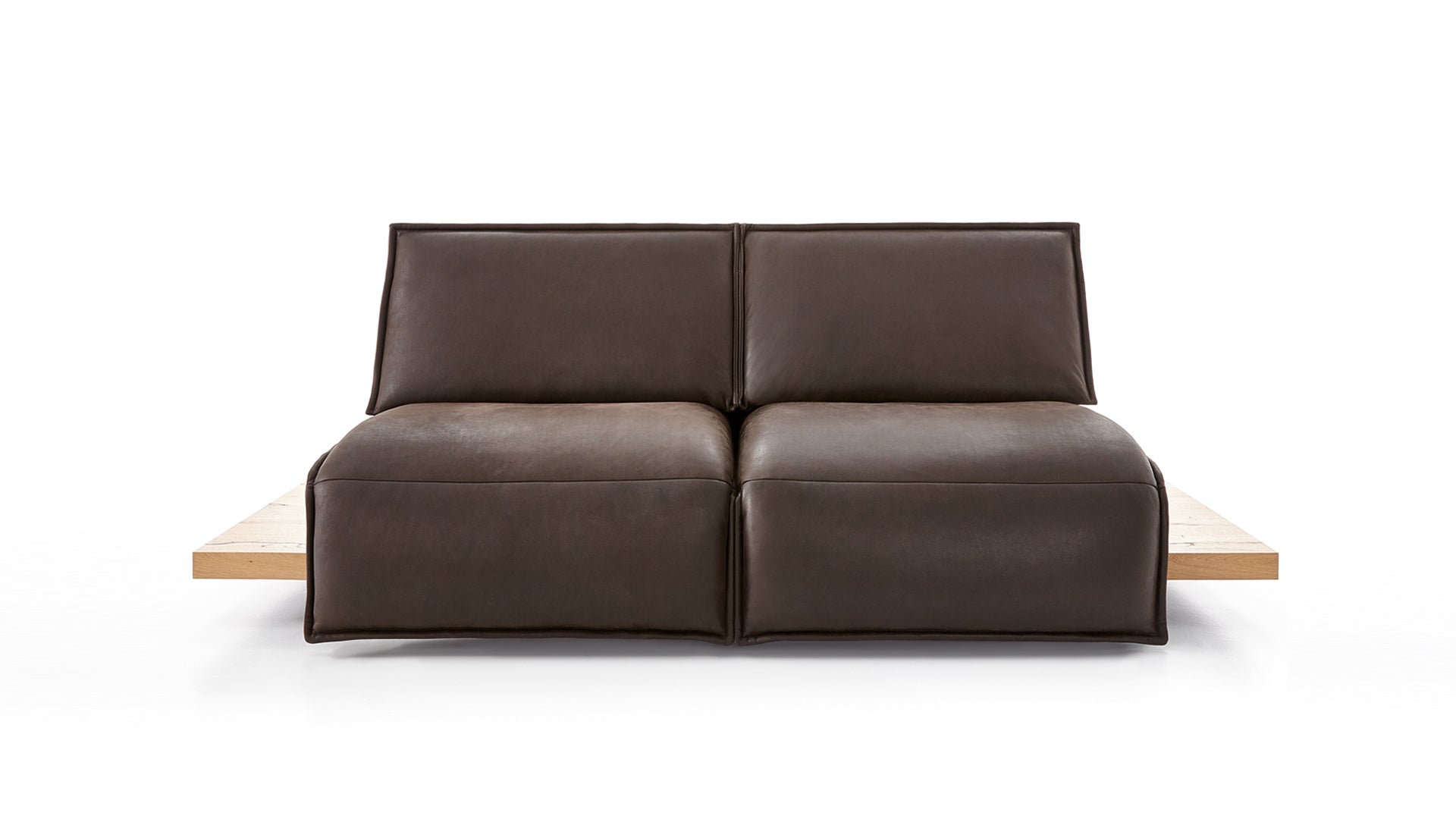 EDIT 2.5 Seater Functional Sofa in Leather by Koinor