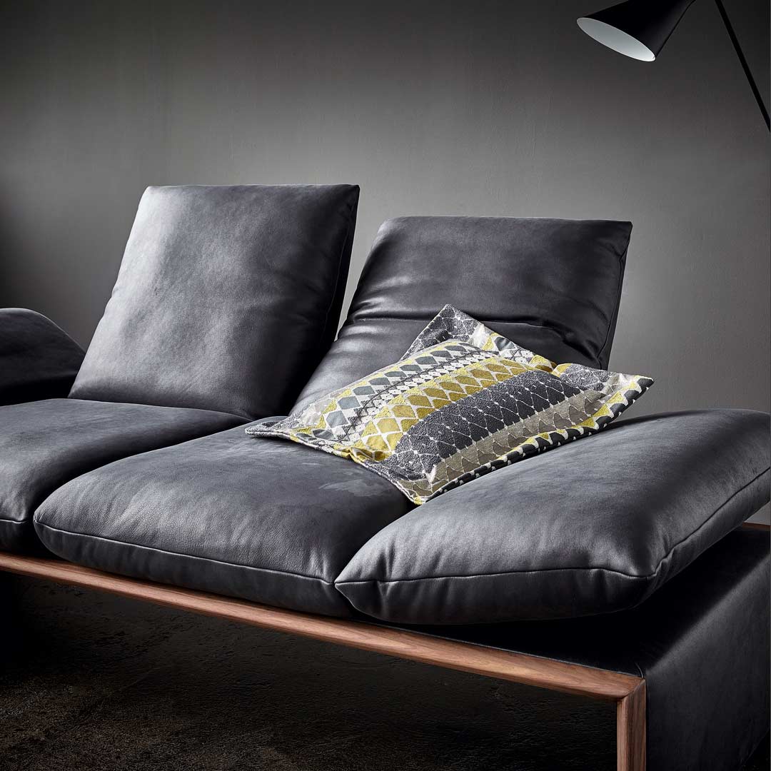 HARRIET 2 Seater Sofa in Leather by Koinor