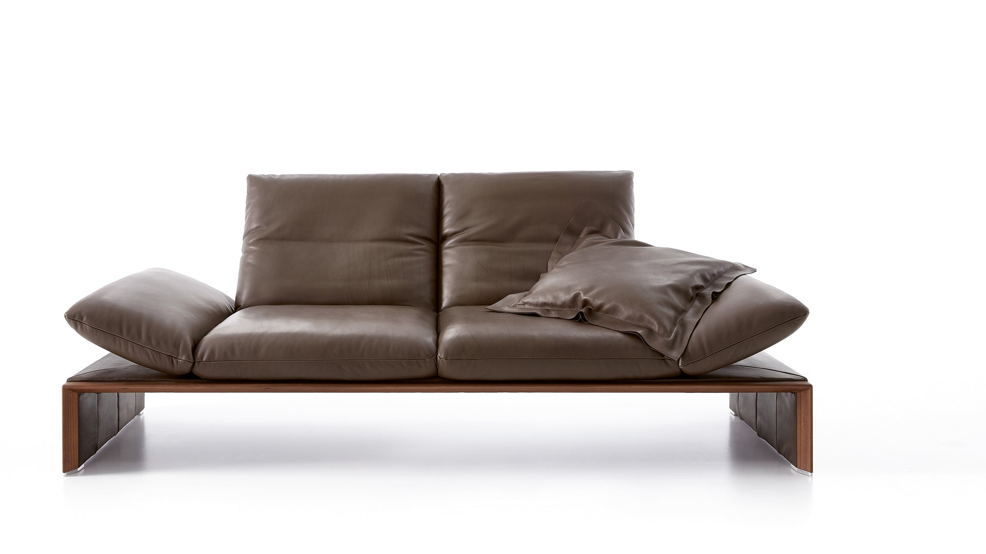 HARRIET 2 Seater Functional Sofa in Leather by Koinor