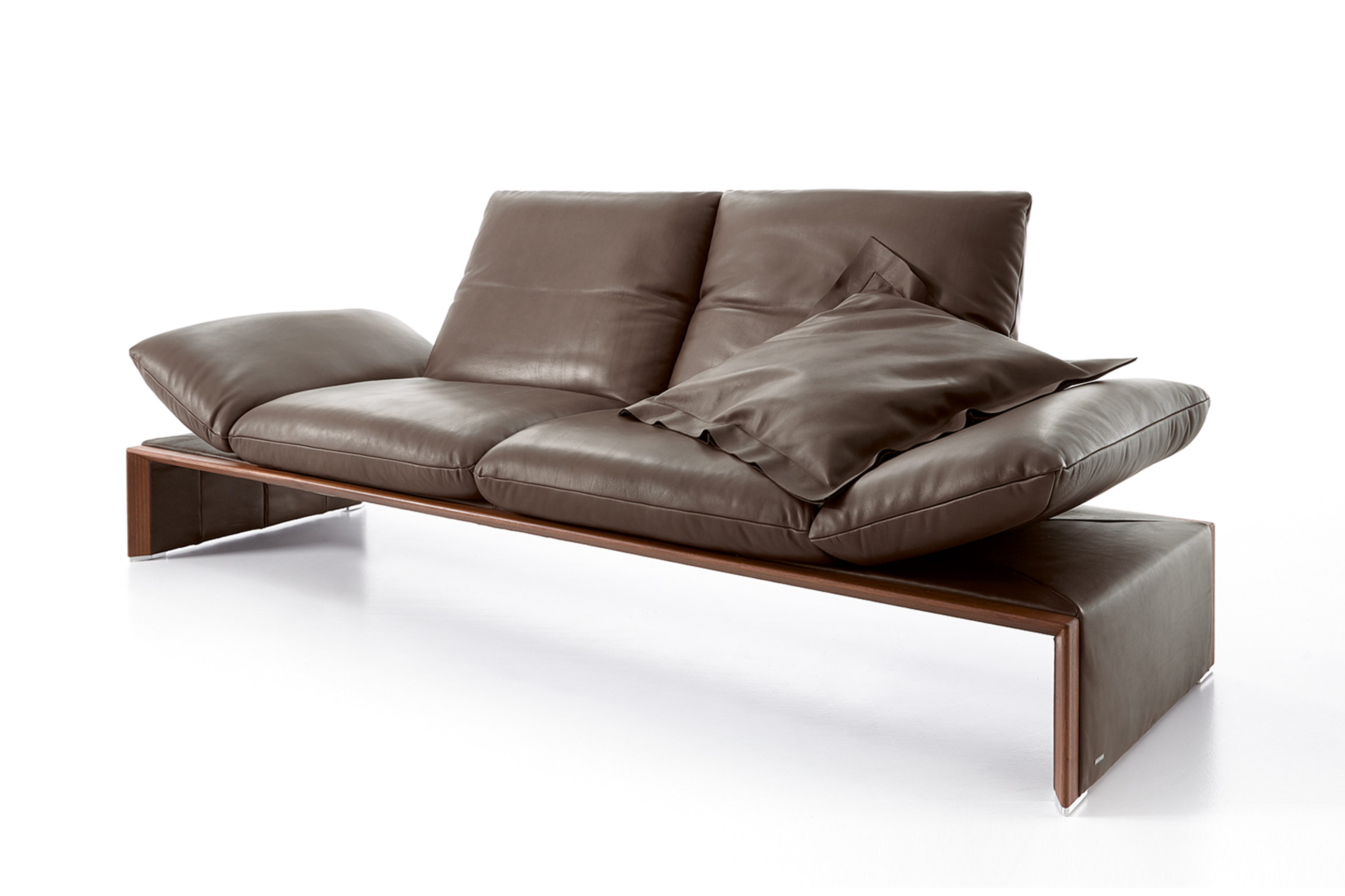 HARRIET 2 Seater Functional Sofa in Leather by Koinor