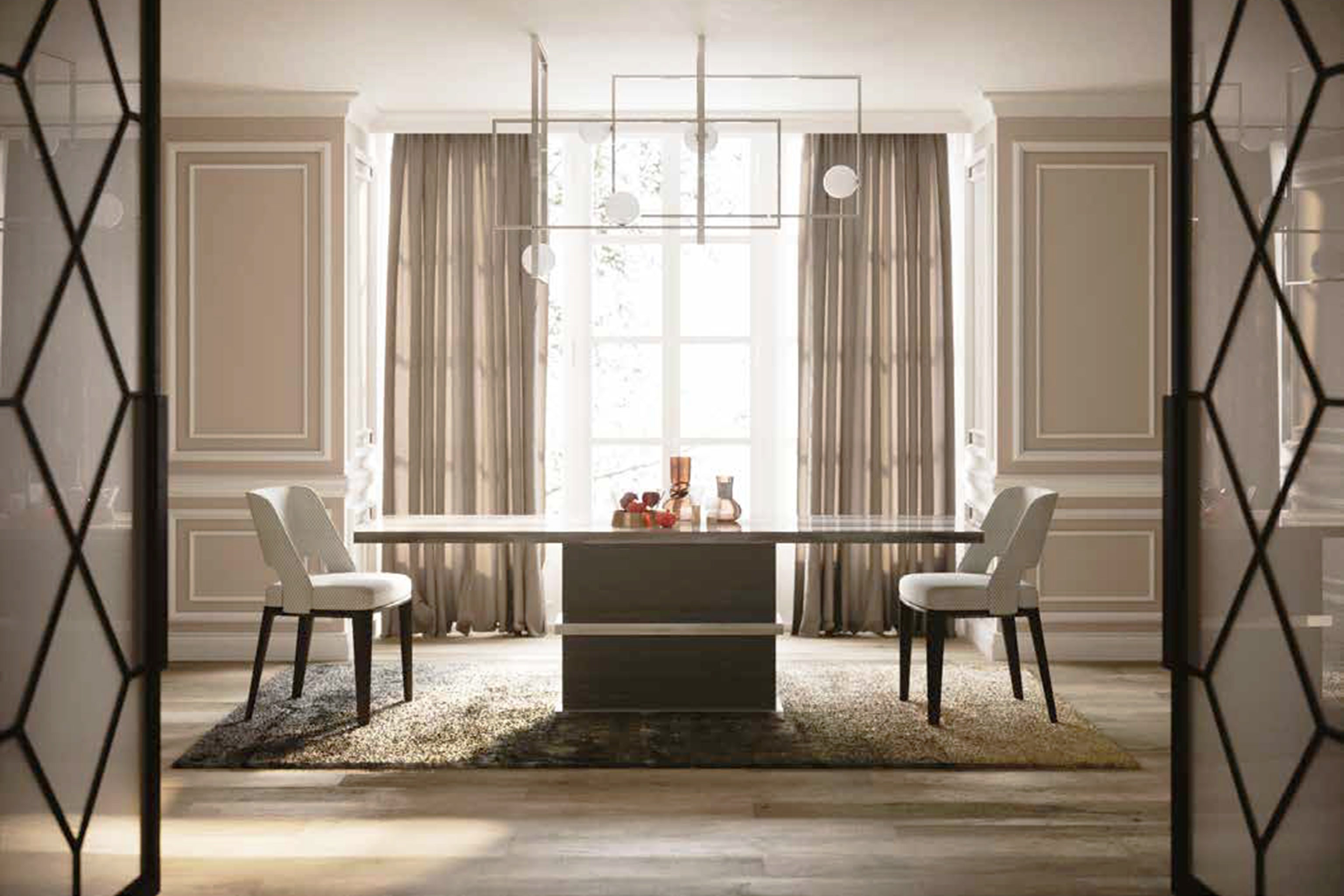 Italy-Made Marble Dining Table | SATURN by Stone International